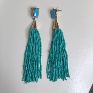 Turquoise beaded Earrings
